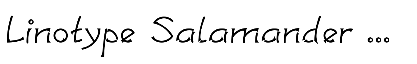 Linotype Salamander Demi